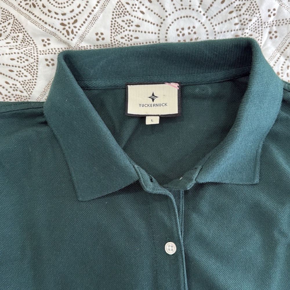 Tuckernuck Dark Green Polo Dress - Picture 4 of 7
